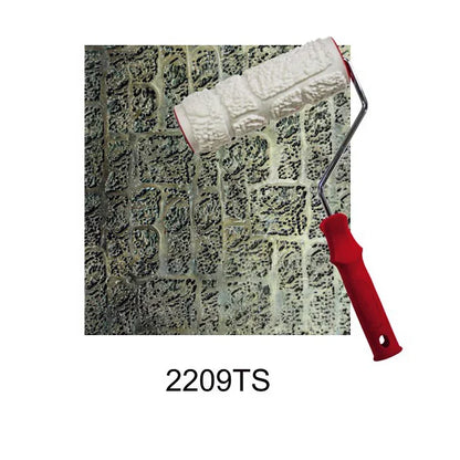 Decorative Paint Roller Patterned Painting Tool for Wall  Rubber Protection Stamp Polyurethane Textured Paint Pottery Wheel 2203