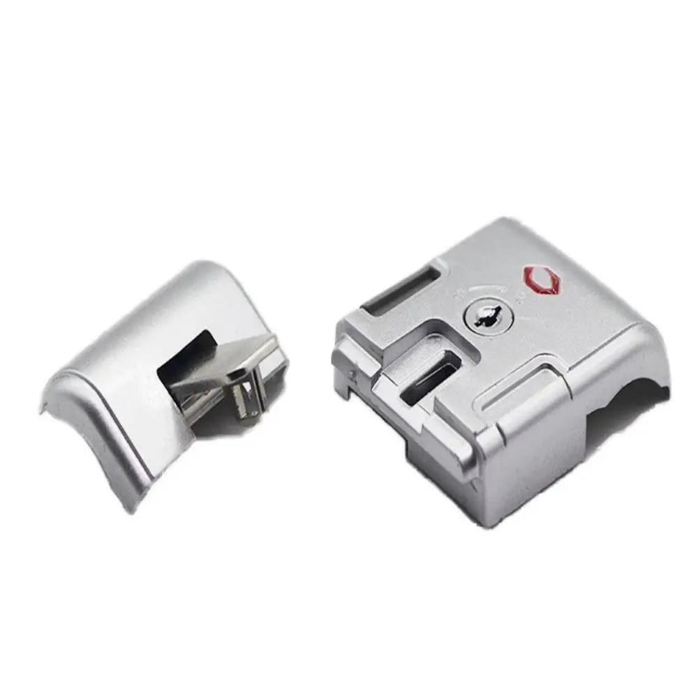 Portable Black Silver Luggage Password Lock Replacement Anti-Theft Suitcase Lock Buckle Security Tool Lock Catch Security Padlock
