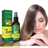 Ginger Hair Growth Serum Sprayer Fast Hair Growth Dense Regrowth Ginger Serum Oil Natural Hair Growth Accelerator For Stronger