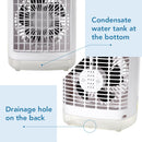 Popular mini air cooler USB air conditioning fan office desktop small water cooling fan spray humidification cooling fan