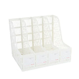 1 pcs, thickened file rack, file frame, quadruple file seat, simple data basket, shelf, file basket, office use, student use