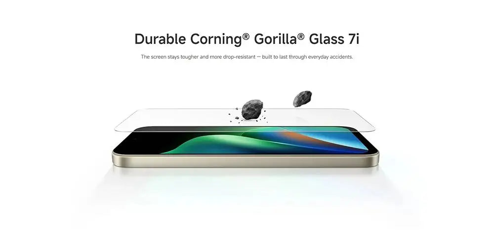 Smartphone Xiaomi Redmi 17 4G (Versão Global) – Xiaomi HyperOS 3, MediaTek Helio G91-Ultra, tela de 6,9" (120 Hz), bateria de 7500 mAh e carregamento rápido de 45 W.