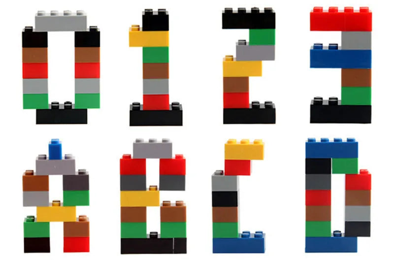 Juego de 1000 bloques de construcción creativos DIY, bloques de construcción clásicos urbanos ensamblados, regalo de cumpleaños, juguetes educativos para niños