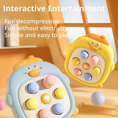 1 Pc Mini Whack-a-Mole Hand-eye Coordination Educational Toy Random Color Children's Pinch Finger Decompression Toy