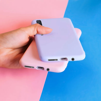 Funda para teléfono Samsung Galaxy A7 2018, carcasa de silicona mate suave para carcasa trasera Samsung A7 2018 A750 A750F