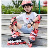 Factory Cheap Price Hot Selling in Stock Boys and Girls Skating Shoe Kids Inline Roller Quad Skates