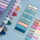 200-3600Sheets Transparent Index Creative Memo Pads Office School Stationery Self-Adhesive Stickers Posted It Sticky Note Pads