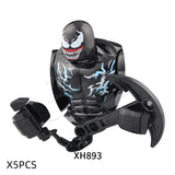 Movie Game Mini Action Figures Big Size Building Block Mecha Assembled Accessories Figure Building Block Toy For Children Gifts