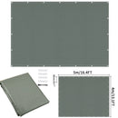 Waterproof Privacy Fence Screen Fence Covering Privacy with Grommets UV Protection Fencing Shade Cover for Outdoor Yard Backyard