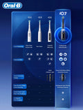Oral B io series 7 Electric Toothbrush with 5 Brushing Modes 3D Clean Teeth  Pressure sensor 2 Minutes Smart Timer