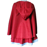 Disfraces de Halloween de S-6XL para mujer, vestido rojo con capucha, disfraz de mujer, disfraces femeninos adultos