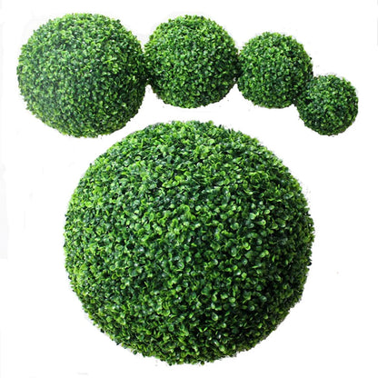 Bola de planta artificial ecológica de aspecto realista y larga duración. Ideal para interiores y exteriores.