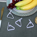 6pcs/12pcs Clear Tablecloth Clips, Picnic Table Cloth Clip, Windproof Table Cover Holder Clamps For Home, Kitchen, Restaurant