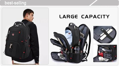 2025 Waterproof 17/20 Inch Laptop Backpack Men Airplane Travel Backpack Women Oxford Rucksack Male School Bag modern Mochila