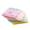 50 Sheets Creative Transparent PET Waterproof Posted It Sticky Note Pads Notepads Posits for School Stationery Office Supplies