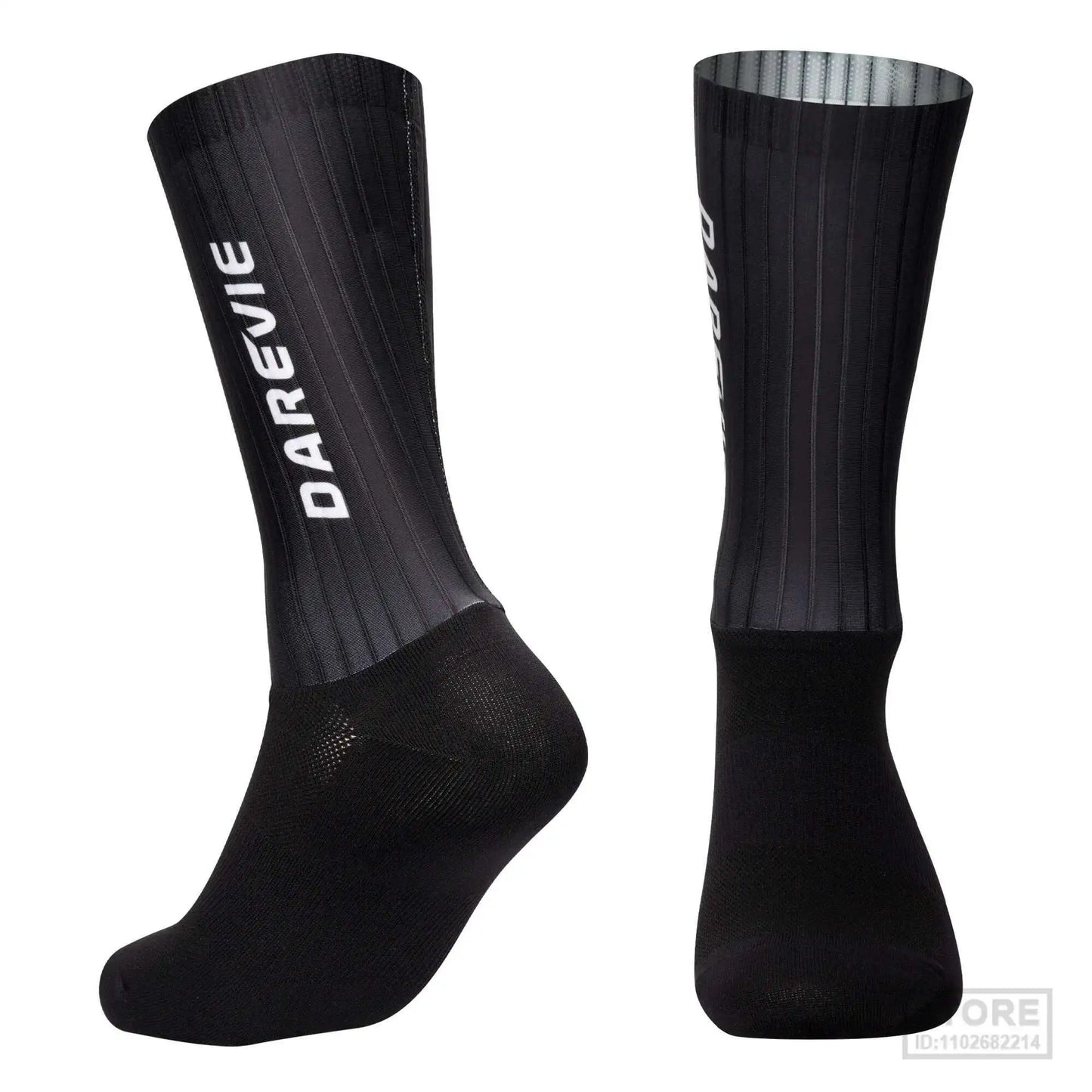 High DAREVIE Cycling Socks Aero Speed Sock Pro Sports For Men Anti-slip Breathable Athletic Moisture Control
