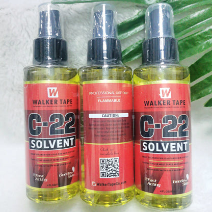 4oz 118ml c22 walker tape ultra hold sistema de cabelo adesivo & solvente peruca cola removedor para perucas de renda fechamento peruca