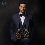 Traje blanco roto para hombre, para boda, cena, fiesta o cóctel, de 3 piezas (chaqueta, chaleco y pantalón), talla personalizada, color y vestido.
