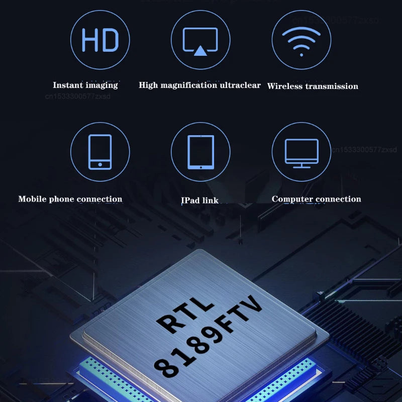 Xiaomi Intelligent Electronic Microscope Professional Observation Supplies Smart APP Magnifier Portable Household Long Endurance