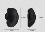 Dual Mode Wireless Computer Mice 1600 DPI Rechargeable Ergonomic Bluetooth Mouse For Laptop/Notebook/iPad/Tablet/Mac/Chromebook