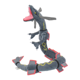 Shiny Rayquaza Plush Toys Stuffed Animal Game, Soft Plushies, Cute Cartoon Character, Black, 12", Collectible Gift 