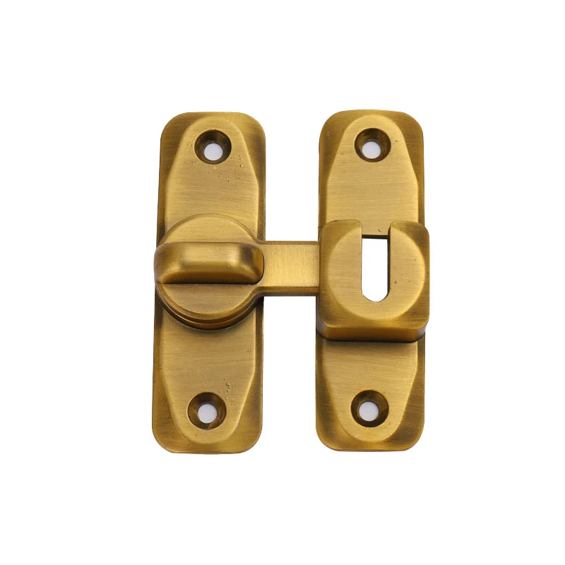1pc Sliding Door Latch Home Security Latch Bolt Zinc Alloy 90 180 Degree Easy Install Lock Bathroom Sliding Door Bolt Latch