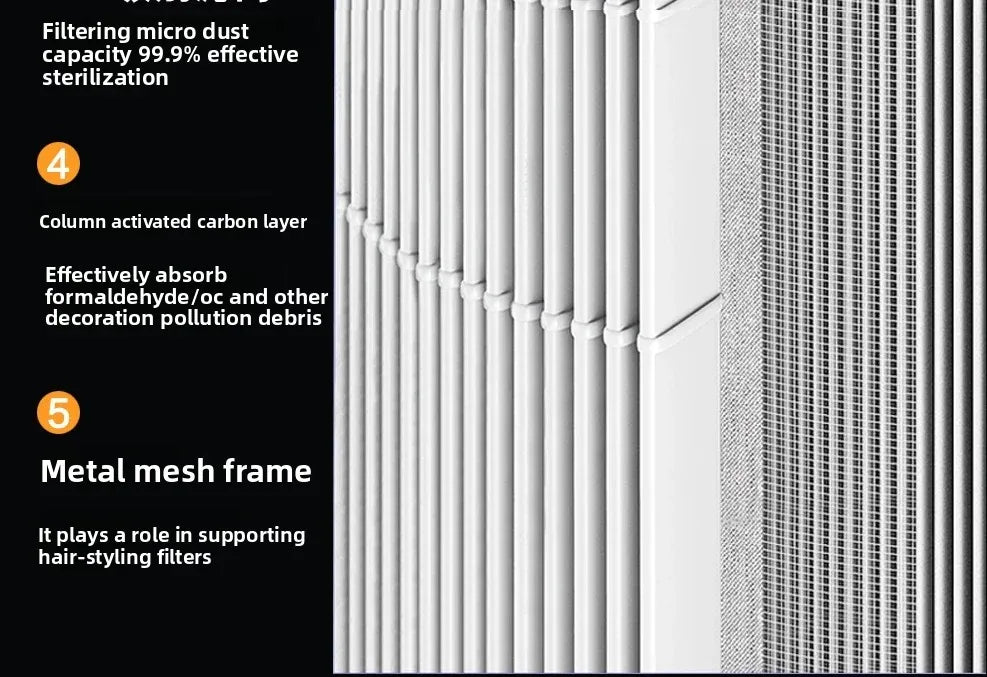 German dualpurpose cooling and heating bladeless fan, household silent small warm air heater, vertical floor standing electric