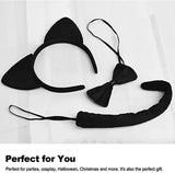 Animal Cat Tiger Cosplay Costume for Boys Girls Headband Clothes Shoes Tail Tutu Skirt Gloves Set for Kids School Performance