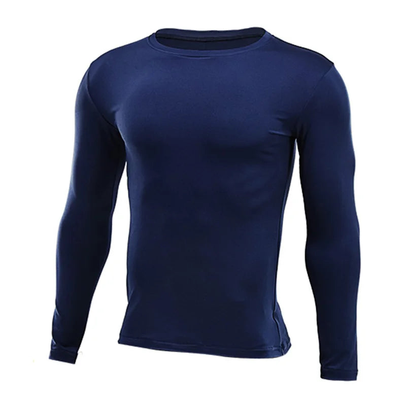 Men Women Kids Children Boy Girl Compression Running Long T Shirt Fitness Sport Basketball Football Gym Sportswear Clothes 8659