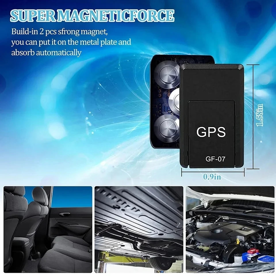Micro Magnetic GPS Tracker, Vehicle Motorcycle Real-time Anti-theft Tracking Monitor, Personal Anti Loss Positioning Mini GPS
