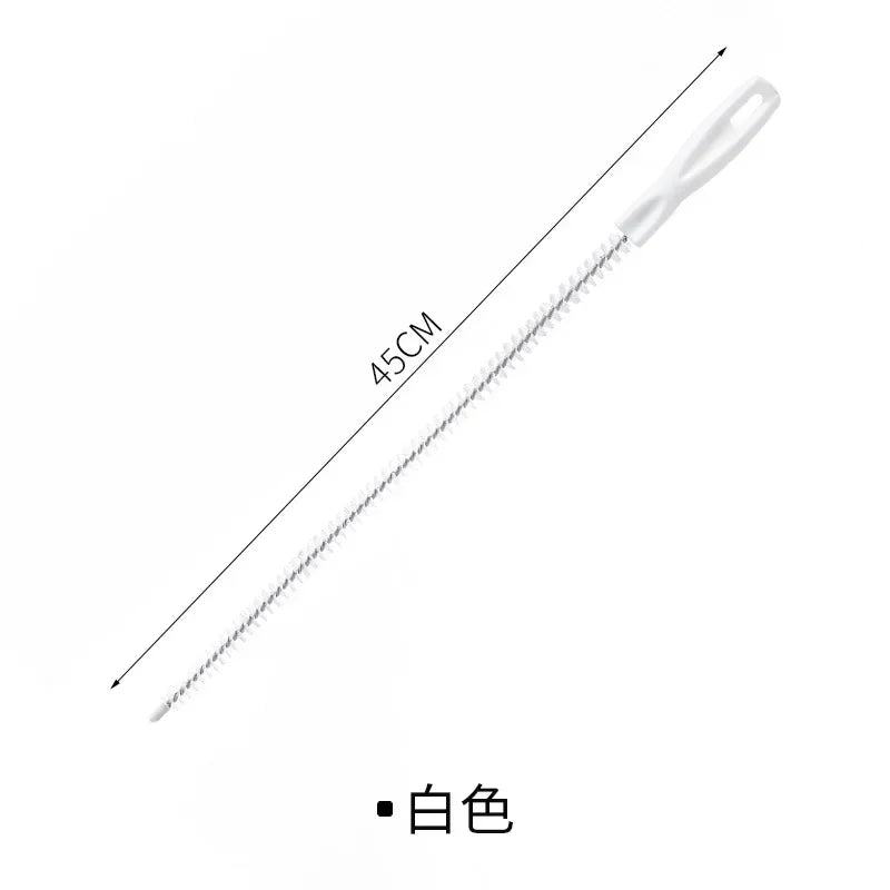 Escova de limpeza de cabelo do banheiro escova de dragagem de esgoto pia escova de limpeza flexível dreno mais limpo entupimento plug buraco removedor ferramenta