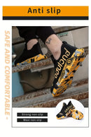 Steel Toe Safety Shoes Men Anti-Smash Anti-puncture Work Shoes Men Breathable Work Sneaker Indestructible Work Safety Boots