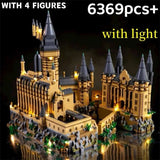 New Magic Hogwarts Castle Micro Building  Blocks Street View Architecture Creative MOC Model Kit  Kids Christmas Birthday Gifts