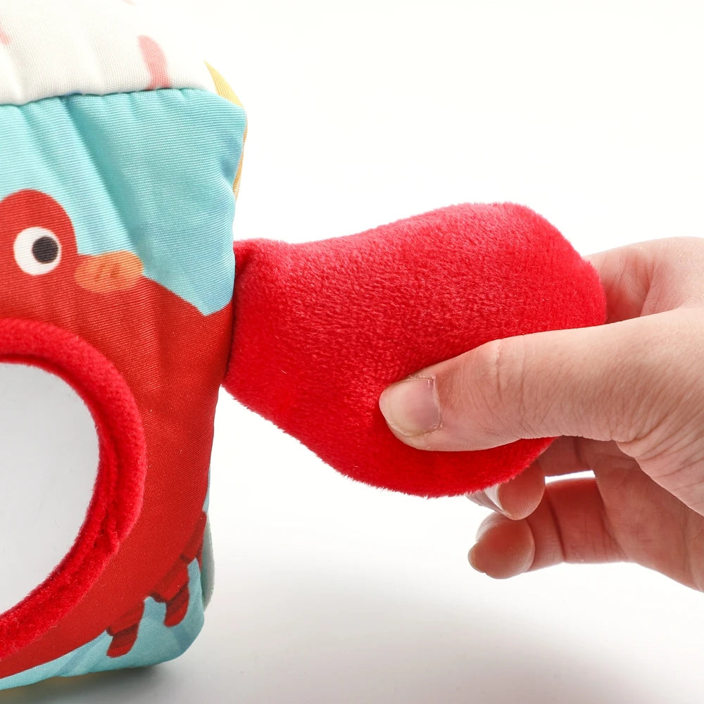 Baby Toys Magic Tissue Box Cotton Finger Exercising Montessori Busy Board Game Educational Toy Soft Rattle Game Ocean Cloth Book