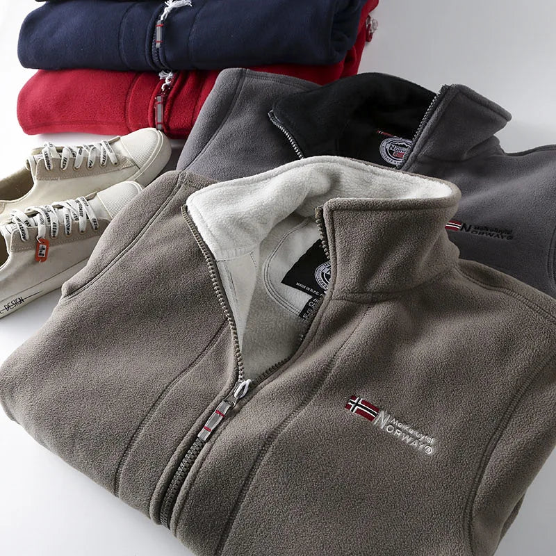 Chaqueta informal de marca FGKKS 2023 para hombre, chaqueta de lana gruesa, diseño de alta calidad, chaqueta cálida de moda para hombre