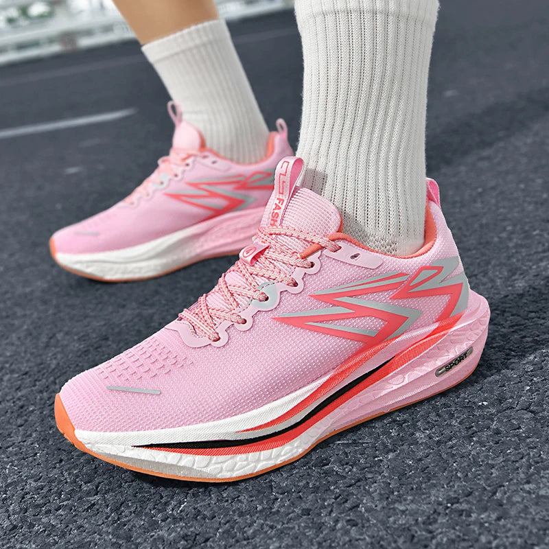 Running Sneakers Men Lightweight Breathable Non-Slip Wear-Resistant Soft Gym Jogging Shoes Comfort Marathon Sport Shoes for Man