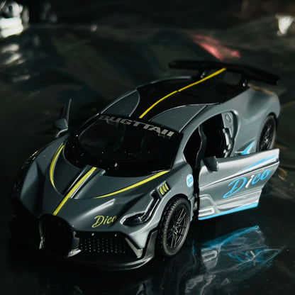 Children's alloy car model, boy simulation, openable car model, toy car, internet famous new ornament