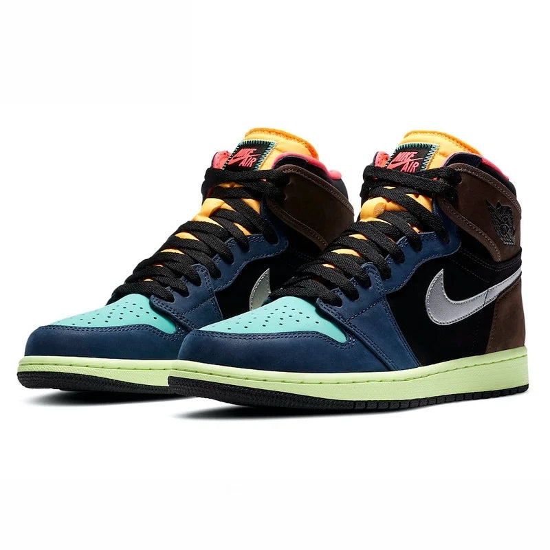 Zapatillas deportivas Nike Air Jordan 1 Retro High Chicago Lost and Found Court Purple White Shadow para exteriores, para hombre y mujer, baloncesto