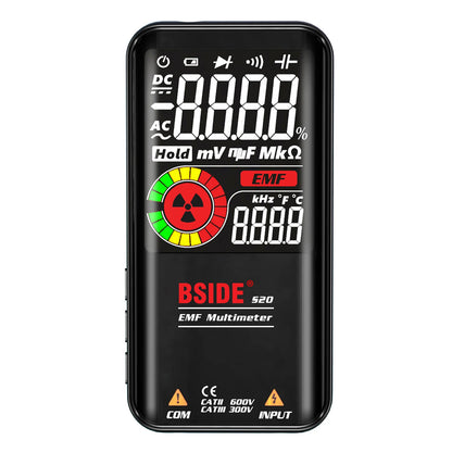 BSIDE S20/A10/A1 Intelligent EMF Multimeter 9999 Counts Rechargeable Meter Radiation Monitor AC/DC Voltmeter Ohmmeter Test