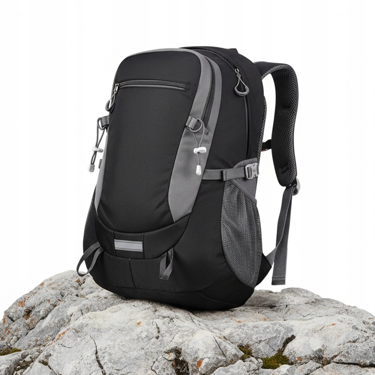 Trekking Hiking Backpack 40L Waterproof Travel Rucksack for Men and Women, Durable 600D Polyester with Laptop Compartment, Mesh 3D Ventilated Back, Chest Strap, Compression Straps, Trekking Pole and Sleeping Mat Holders, Cabi