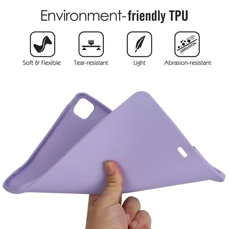 for iPad Pro 11 Air5/4/3/2 for iPad 10th 9th 8th 7th 6th 5th generation 12.9 case for iPad 10.2 mini 6 5 4 3 Original Soft Cover