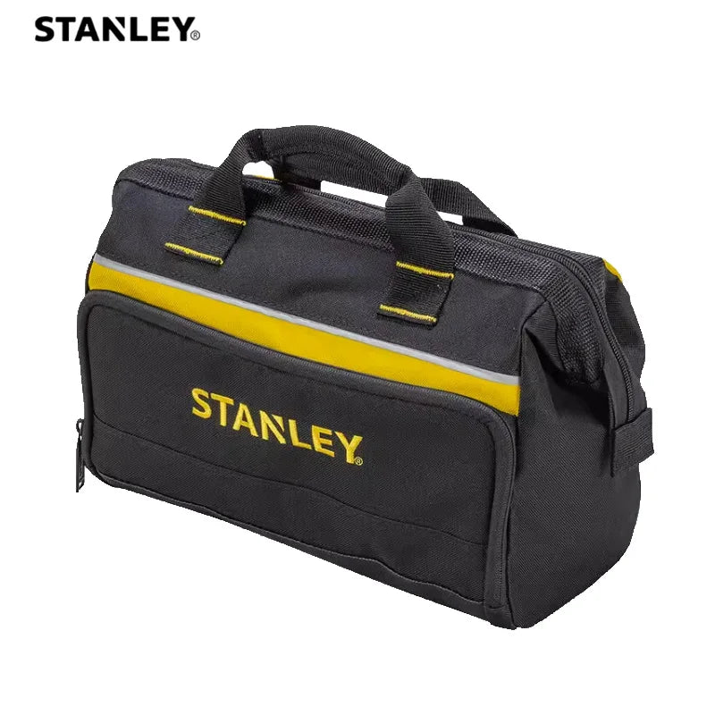 Stanley-Sacos para Ferramentas Eletricistas, Bolsa para Armazenamento de Ferramentas Leve Portátil, Base Reforçada, 8 Bolsos, 12 Polegada, 1-93-330, 600 Denier, Canalizadores
