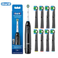 Oral B Rotation Electric Toothbrush DB5010 AA Battery 9600 Rpm Cross Action Cleaning Teeth Tooth Brush with Brush Refills