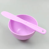 Colorful Silicone Face Mask Bowl Mask Stick Big Face Mask Powder Mixing Bowl Spatula Masks Brush Skin Care Set Belleza Y Salud
