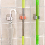 Estante para fregona, accesorios de baño, estante organizador montado en la pared, gancho, soporte para escoba, colgador detrás de puertas/en las paredes, herramienta de almacenamiento de cocina
