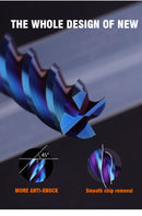 4 Flutes HRC65 Carbide End Mill CNC Cutting tools Alloy Carbide Milling EndMills Tungsten Steel Milling Cutter Square Router Bit