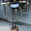 5-in-1 Sink Wrench Multifunctional Carbon Steel Faucet Key Plumbing Pipe Wrench Bathroom Kitchen Sink Repair Set Hardware Tools