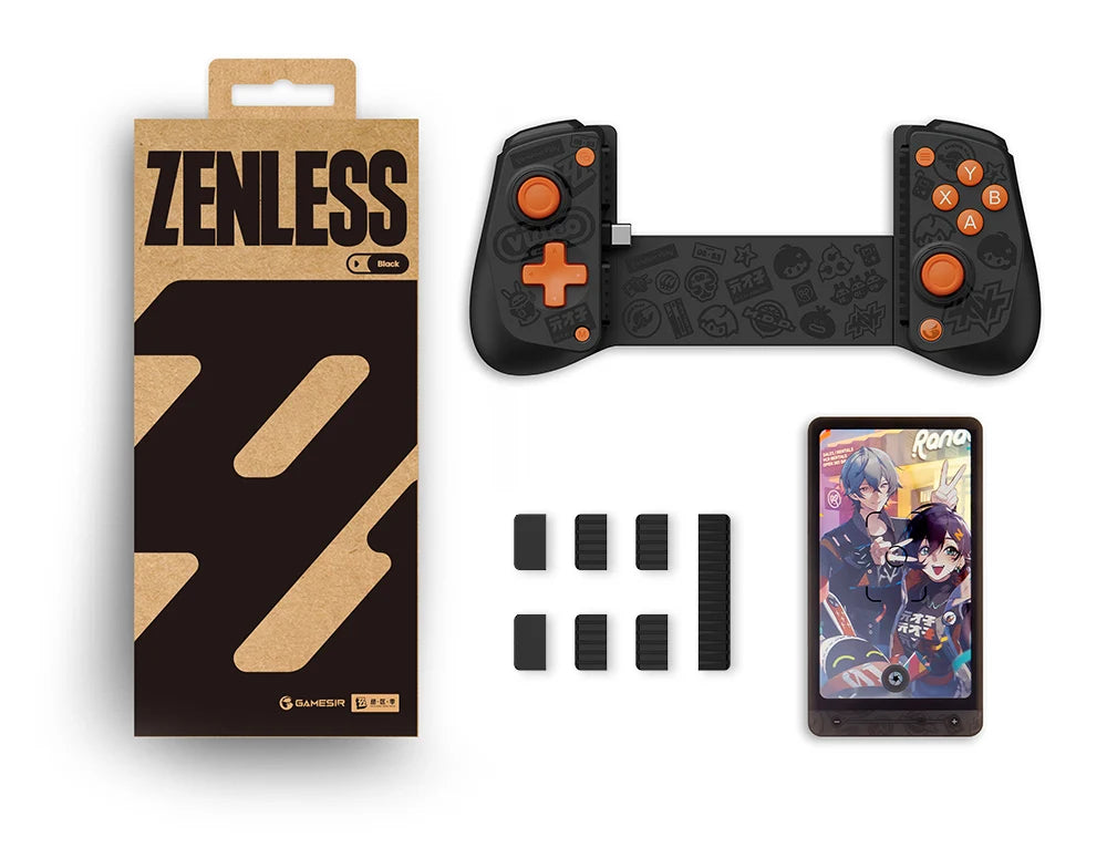 GameSir X5 Lite Mobile Phone Gamepads for iPhone 16 15 Series iPad Mini Android Tablet Controller Hall Effect Joysticks Design