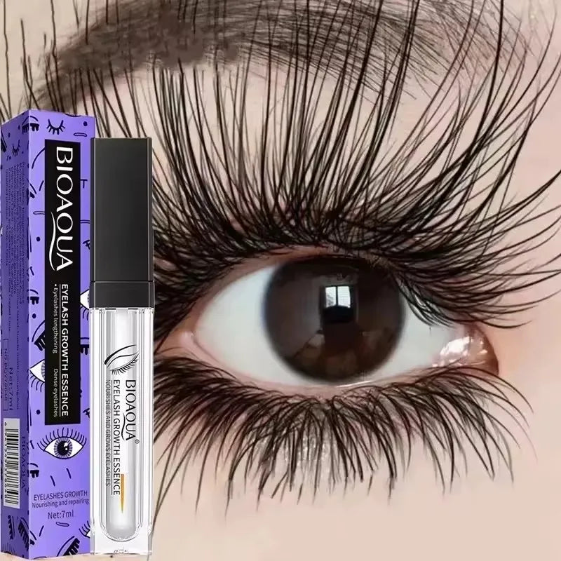 Suero para el crecimiento rápido de pestañas en 7 días, tratamiento de extensión de maquillaje fuerte para el crecimiento de cejas y pestañas, productos para el cuidado del espesor.