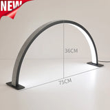 48W Half Moon Lamp For Nail Desk Dimmable 3000K-6000K Makeup Manicure Beauty Salon Touch Switch LED Light Half Moon Nail Lamp